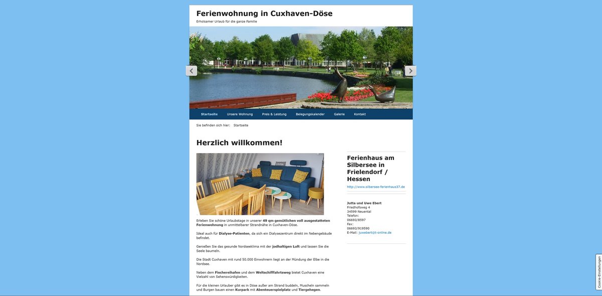 Ferienwohnung in Cuxhaven-Döse