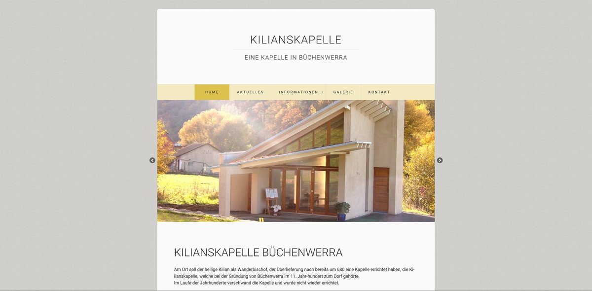 Kilianskapelle Büchenwerra